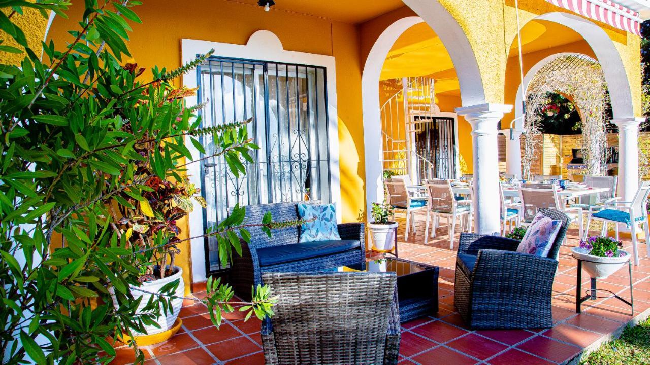 Villa Maria In El Rosario - Mit Sicht Auf Gibralta Marbella Exterior foto